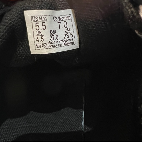 Black glittery Vans sneakers - Picture 6 of 6